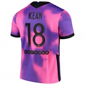 Fußballtrikots Paris Saint-Germain PSG Moise Kean 18 Fourth Jordan trikot 2021